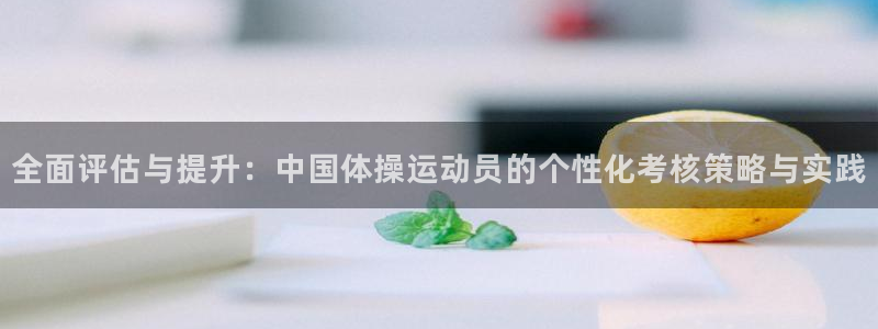 领航国际平台注册入口：全面评估与提升：中国体操运动员的个性化考核策略与实践